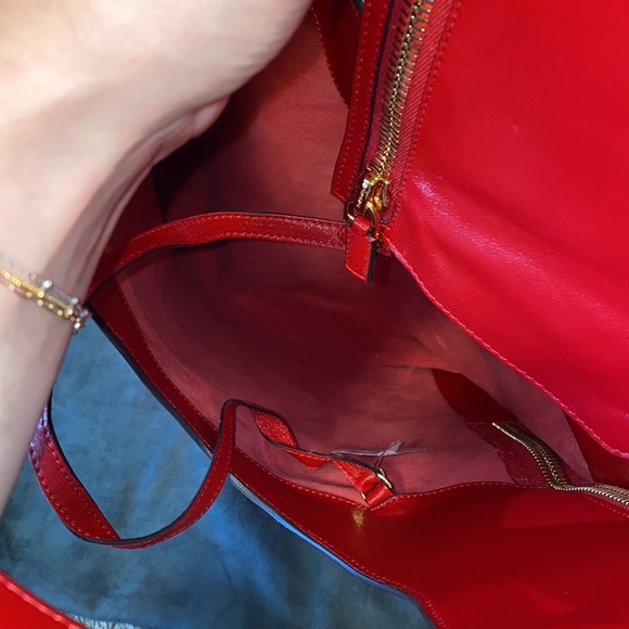 Tom Ford red shoulder bag or large clutch - Picture 7 of 8